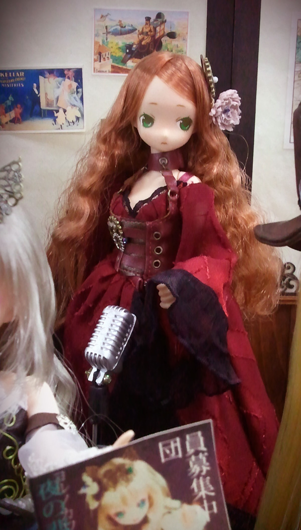 AX728 BJD 1/4 ドール 衣装 メイド服 5点セット ハンドメイド